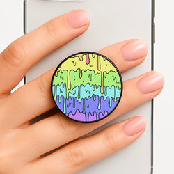 Dripping Rainbow Phone Grip