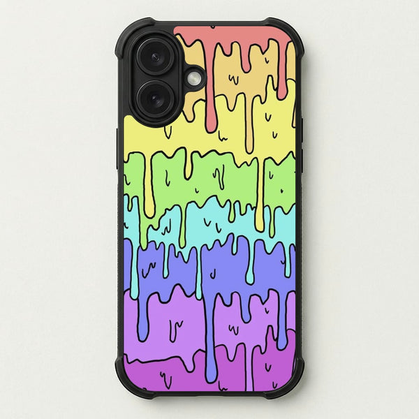 Dripping Rainbow Phone Case — Bumper case