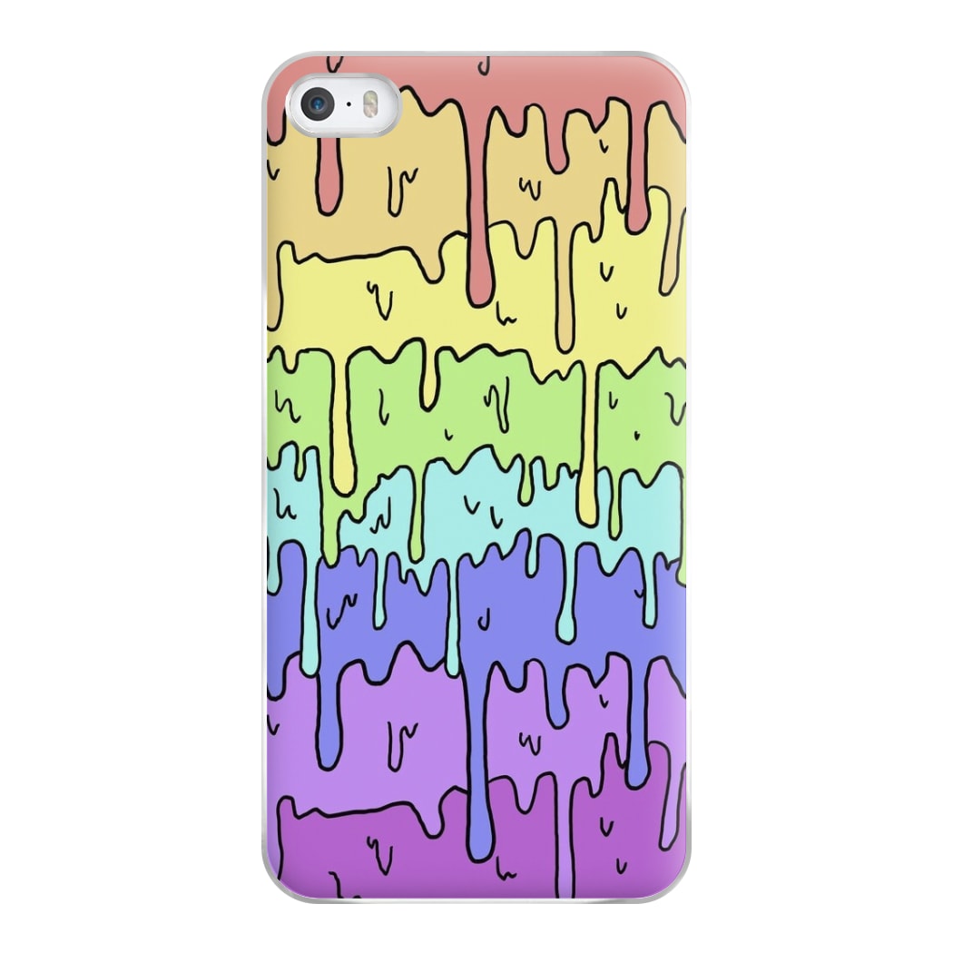 Dripping Rainbow Phone Case for iPhone 5 / 5s / SE 2016