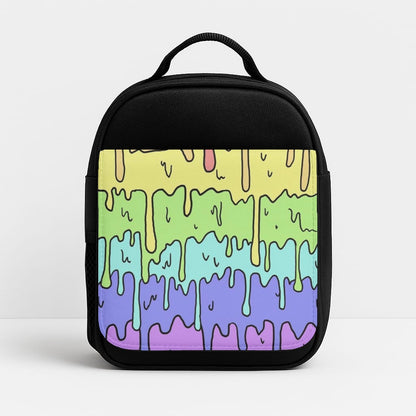 Dripping Rainbow Insulated Lunchbox