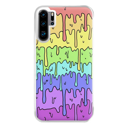 Dripping Rainbow Phone Case for Huawei P30 Pro