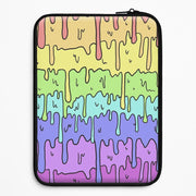 Dripping Rainbow Laptop Sleeve 1