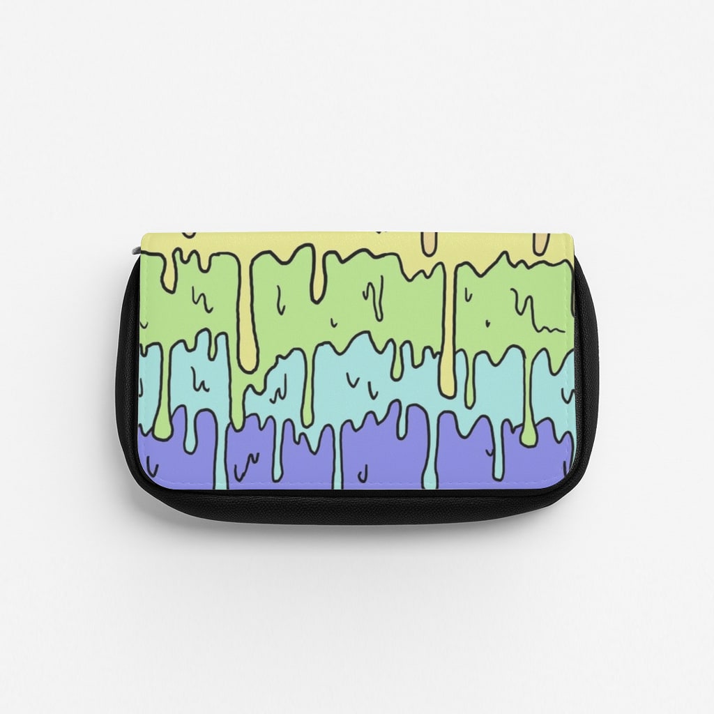 Dripping Rainbow Pencil Case