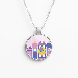 It's A Small World Circle Necklace