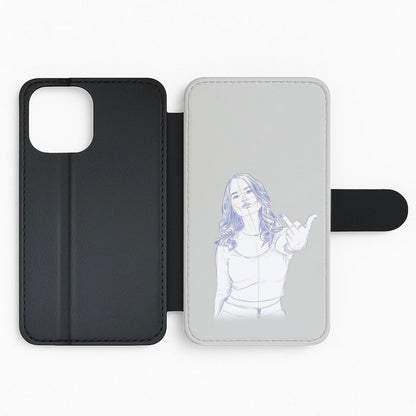 Patty Bladell - Insatiable Flip Phone Case