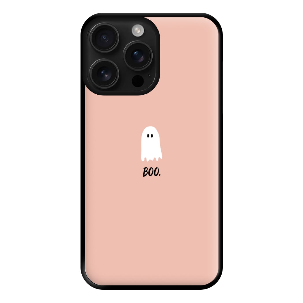 Boo - Ghost Halloween Phone Case