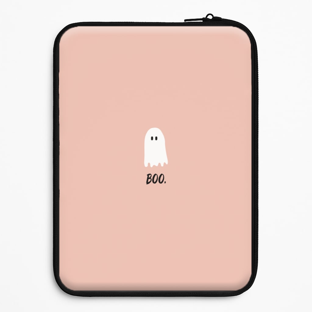 Boo - Ghost Halloween Laptop Sleeve