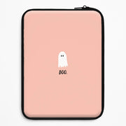 Boo - Ghost Halloween Laptop Sleeve 1