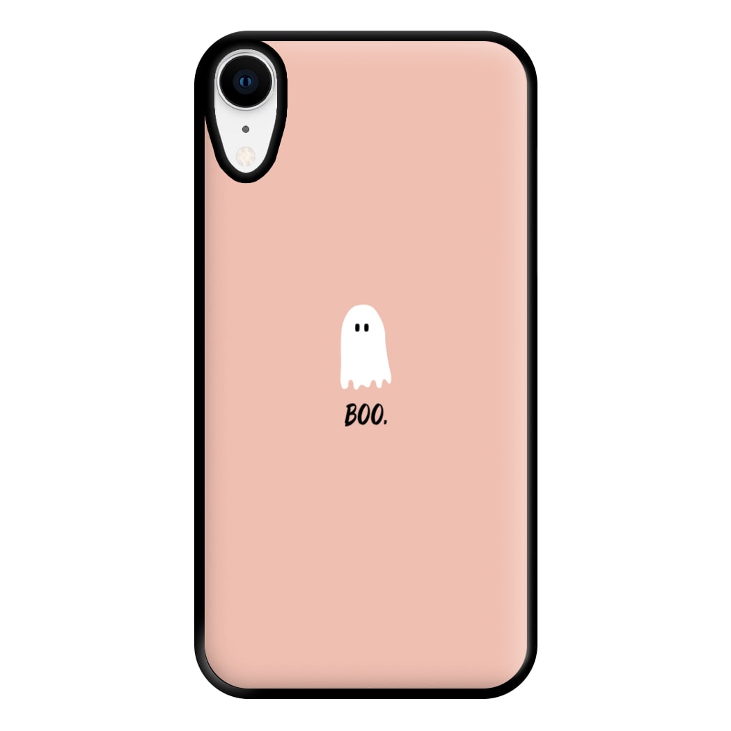 Boo - Ghost Halloween Phone Case for iPhone XR