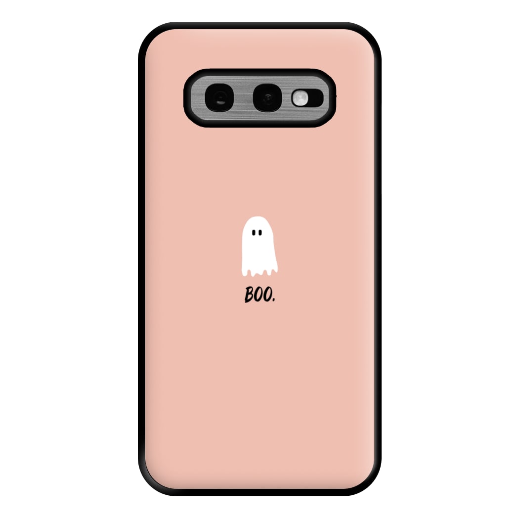 Boo - Ghost Halloween Phone Case for Galaxy S10e