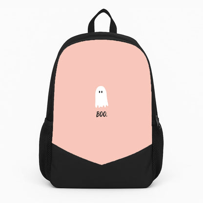 Boo - Ghost Halloween Large Backpack
