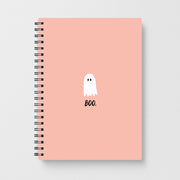 Boo - Ghost Halloween Notebook 1