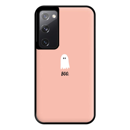 Boo - Ghost Halloween Phone Case for Galaxy S20FE