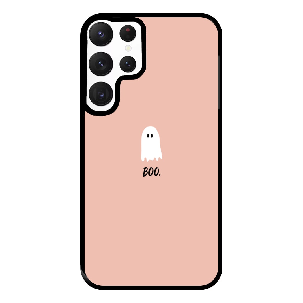 Boo - Ghost Halloween Phone Case for Galaxy S22 Ultra