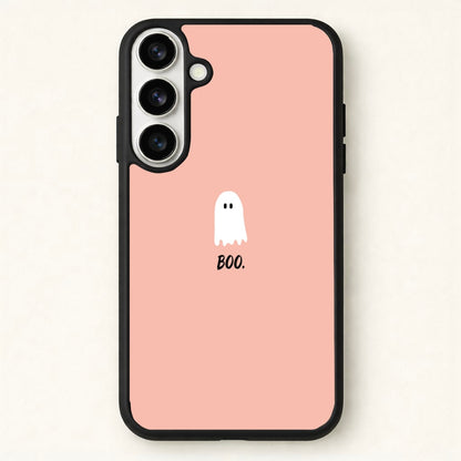 Boo - Ghost Halloween Phone Case for Galaxy S26 Plus