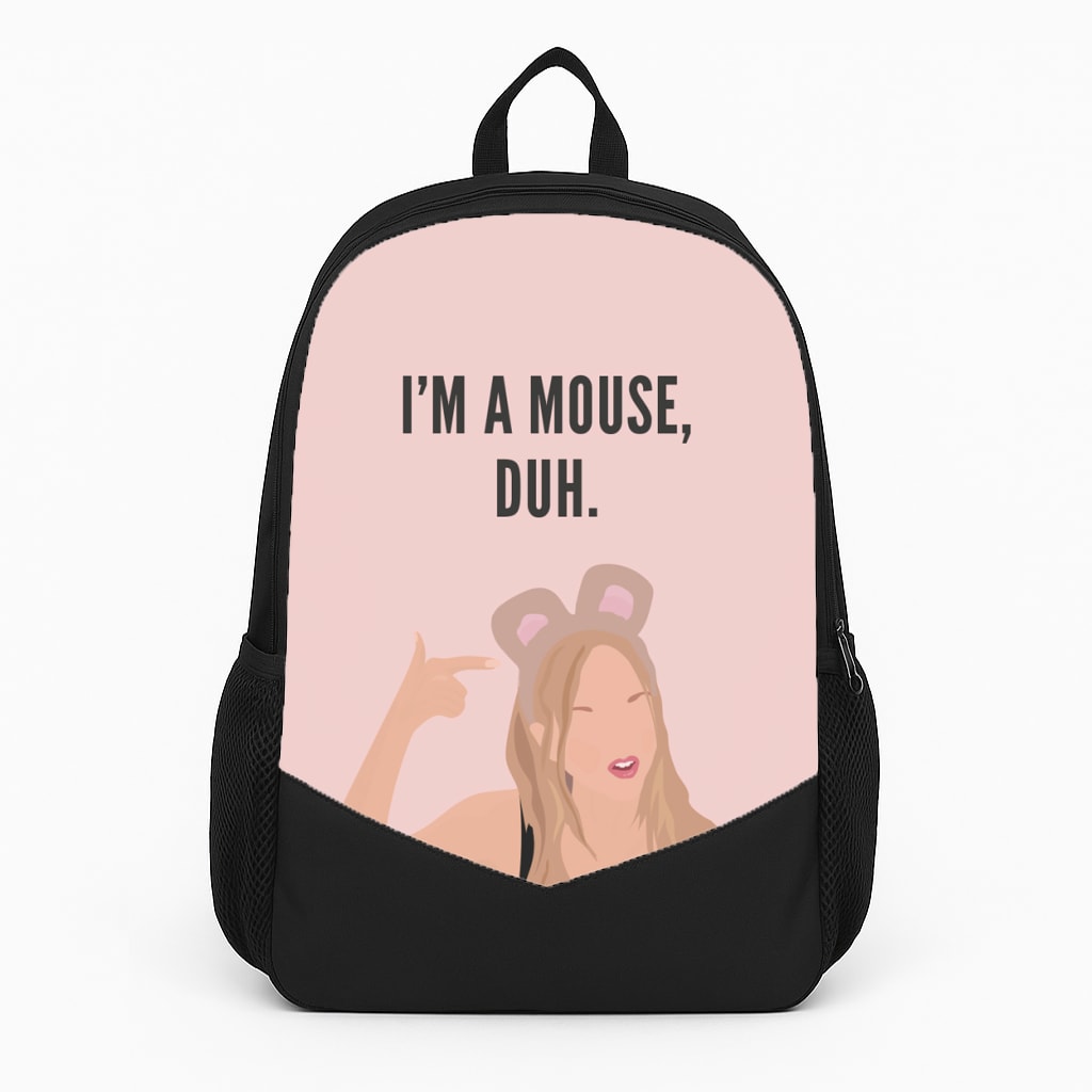 I'm A Mouse, Duh - Halloween Backpack