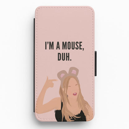 I'm A Mouse, Duh - Halloween Flip / Wallet Phone Case