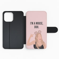 I'm A Mouse, Duh - Halloween Flip Phone Case