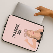 I'm A Mouse, Duh - Halloween Laptop Sleeve 2