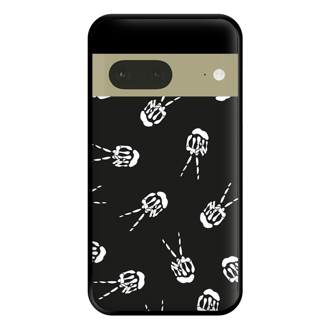 Skeleton Fingers - Halloween Phone Case for Google Pixel 7a