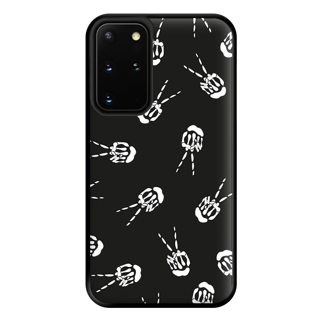 Skeleton Fingers - Halloween Phone Case for Galaxy S20 Plus