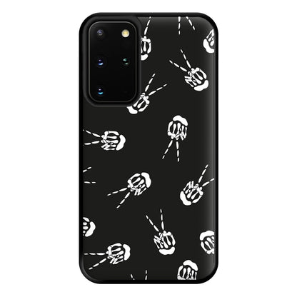 Skeleton Fingers - Halloween Phone Case for Galaxy S20 Plus