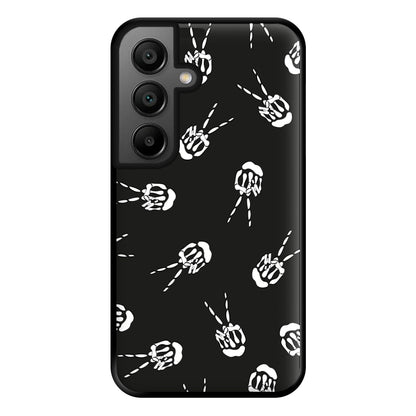 Skeleton Fingers - Halloween Phone Case for Google Pixel 8