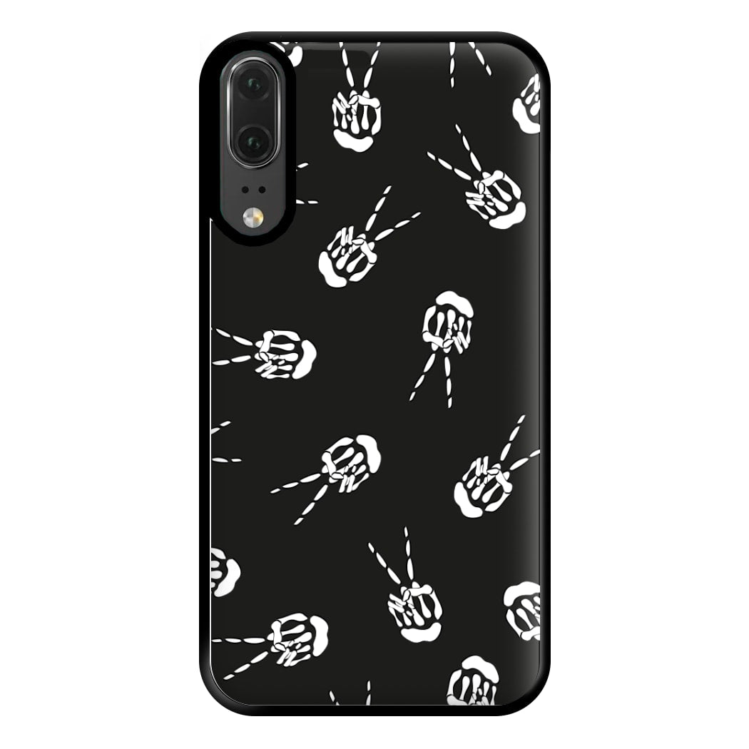 Skeleton Fingers - Halloween Phone Case for Huawei P20