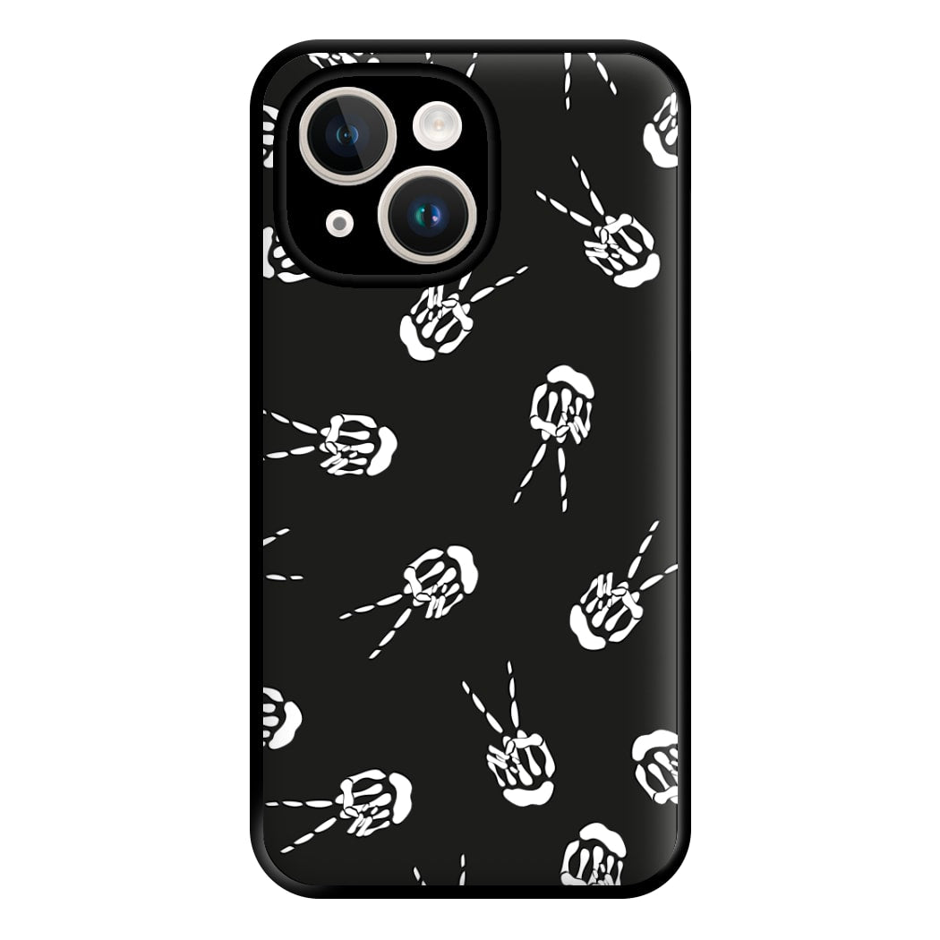 Skeleton Fingers - Halloween Phone Case for iPhone 14 Plus