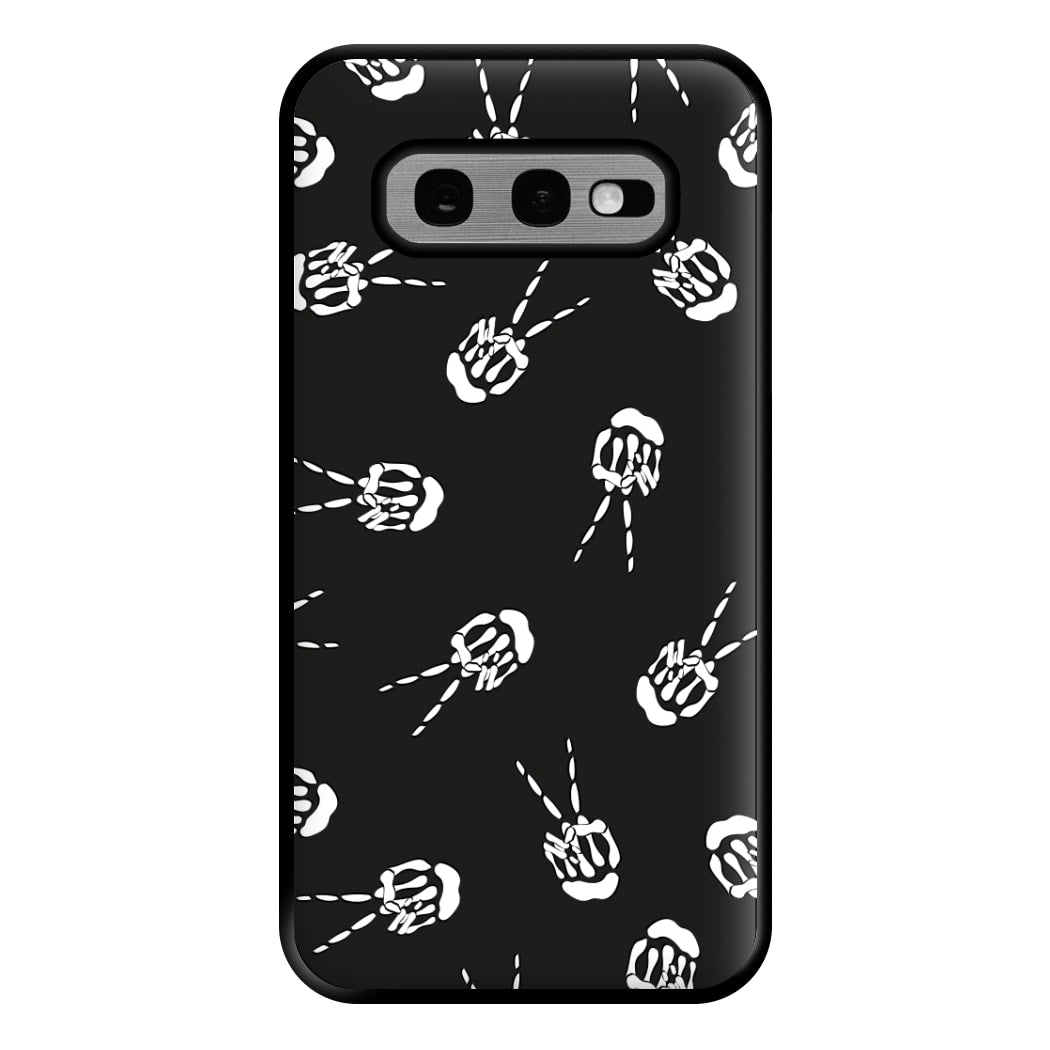 Skeleton Fingers - Halloween Phone Case for Galaxy S10e