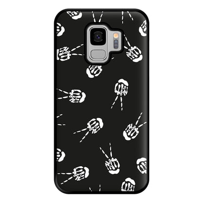 Skeleton Fingers - Halloween Phone Case for Galaxy S9 Plus