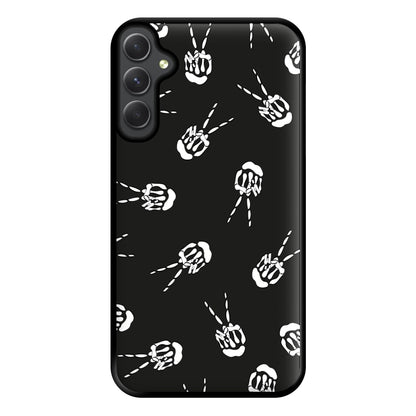 Skeleton Fingers - Halloween Phone Case for Galaxy A34