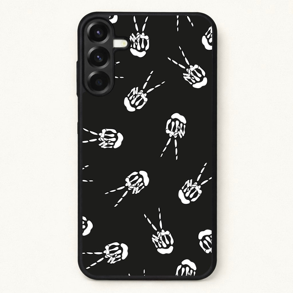 Skeleton Fingers - Halloween Phone Case for Galaxy A17