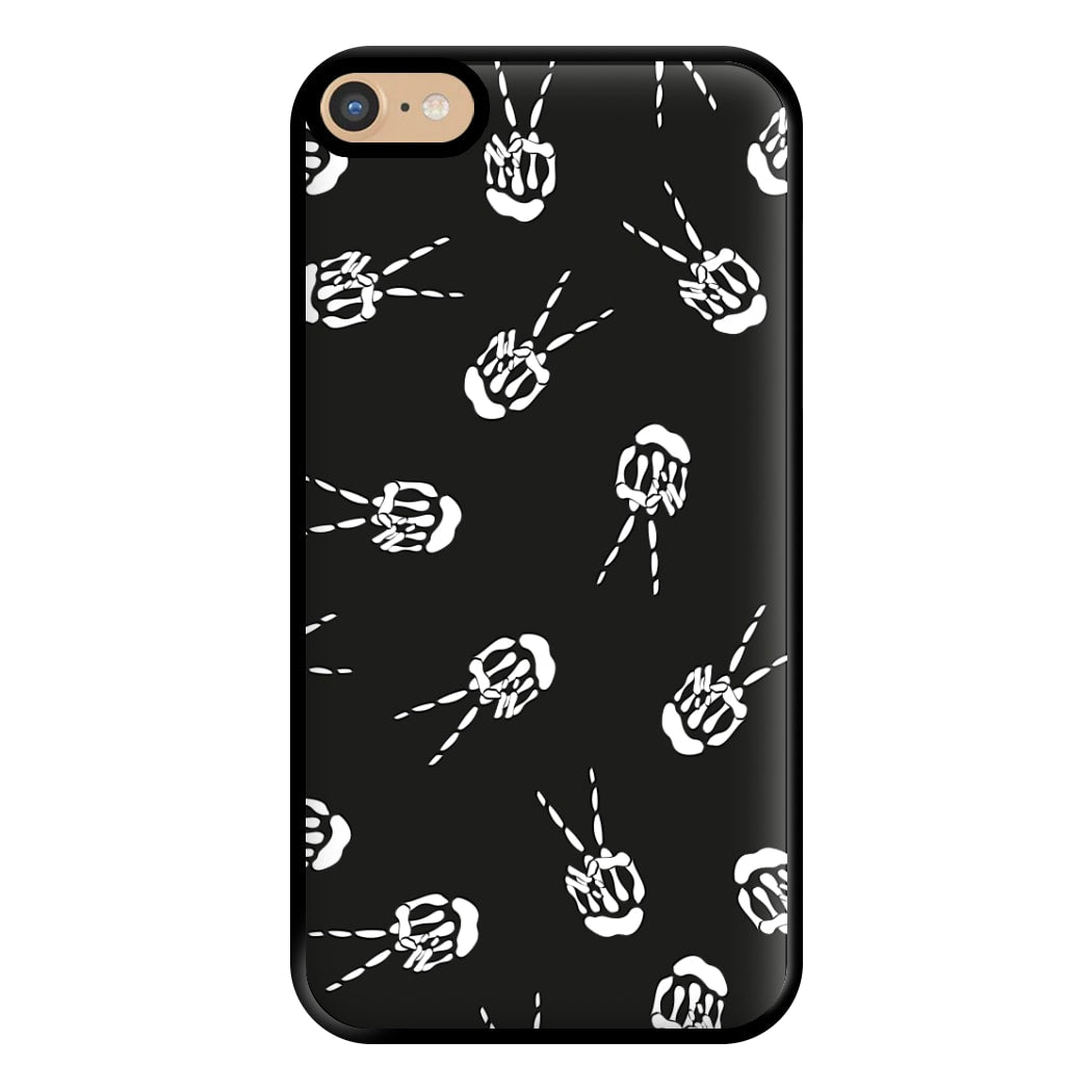 Skeleton Fingers - Halloween Phone Case for iPhone 6 Plus / 7 Plus / 8 Plus