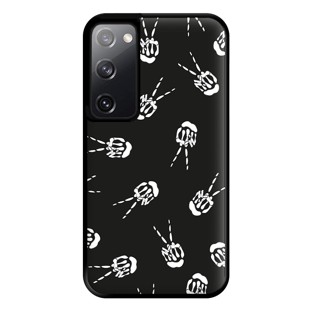 Skeleton Fingers - Halloween Phone Case for Galaxy S20