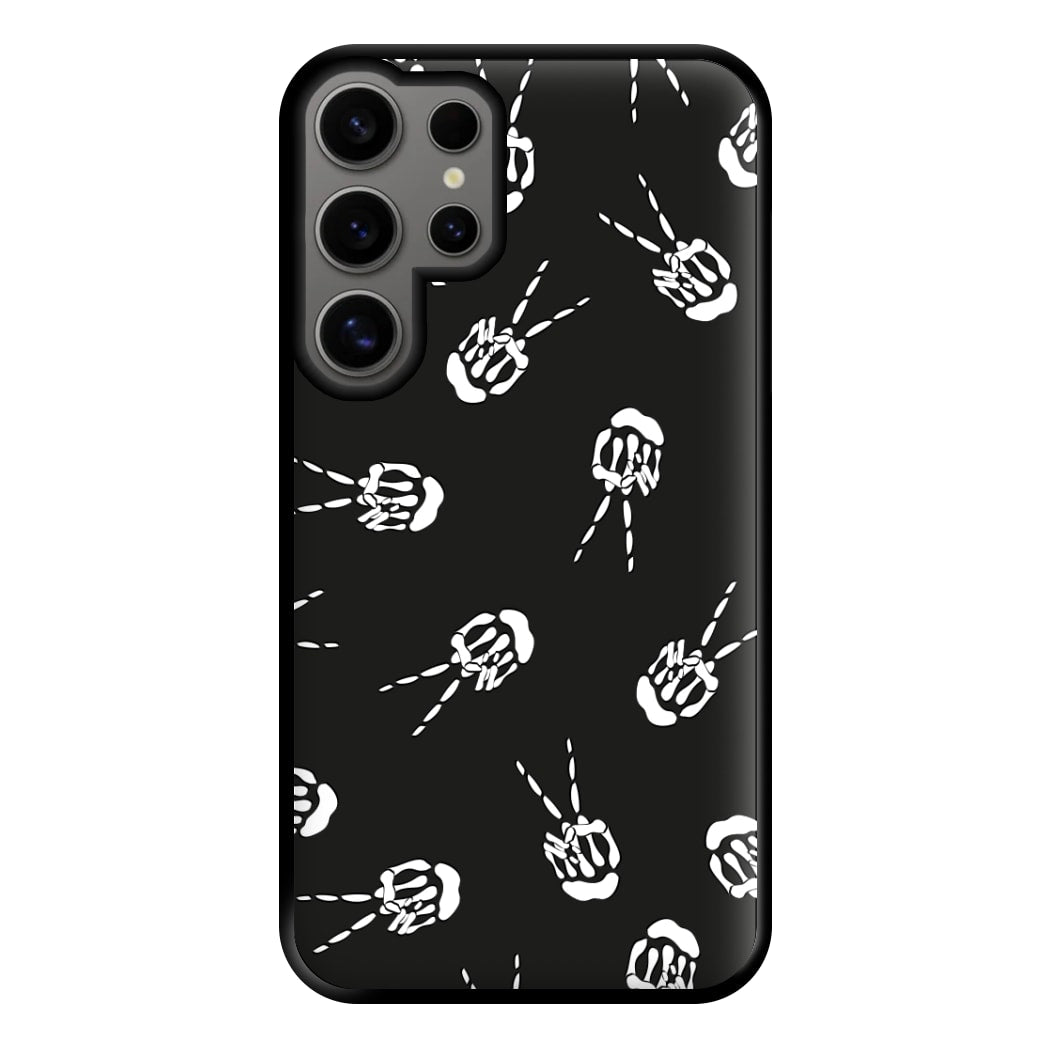 Skeleton Fingers - Halloween Phone Case for Galaxy S24 Ultra