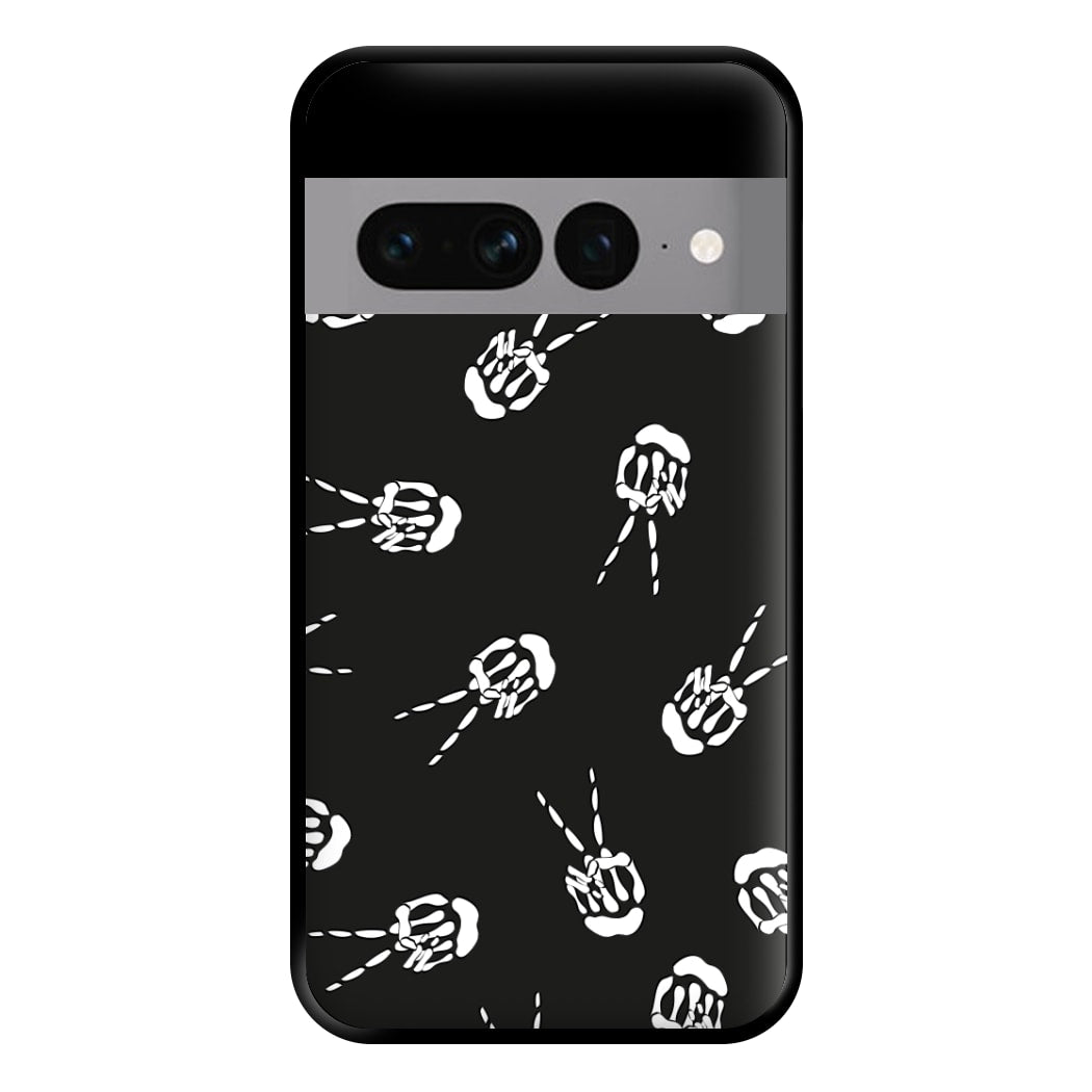 Skeleton Fingers - Halloween Phone Case for Google Pixel 7 Pro