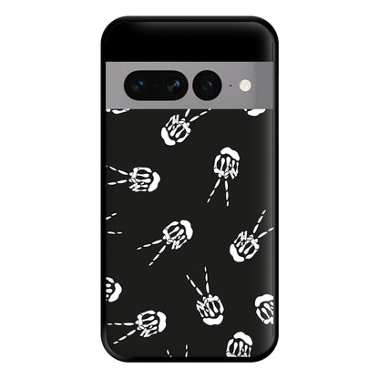 Skeleton Fingers - Halloween Phone Case for Google Pixel 7 Pro