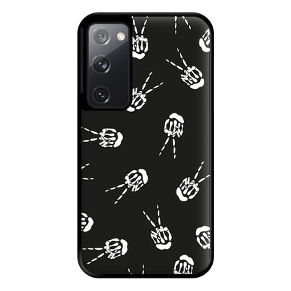 Skeleton Fingers - Halloween Phone Case for Galaxy S20FE