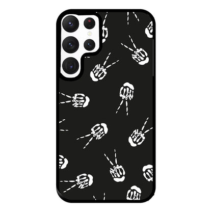 Skeleton Fingers - Halloween Phone Case for Galaxy S22 Ultra