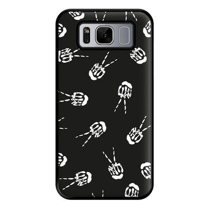 Skeleton Fingers - Halloween Phone Case for Galaxy S8 Plus