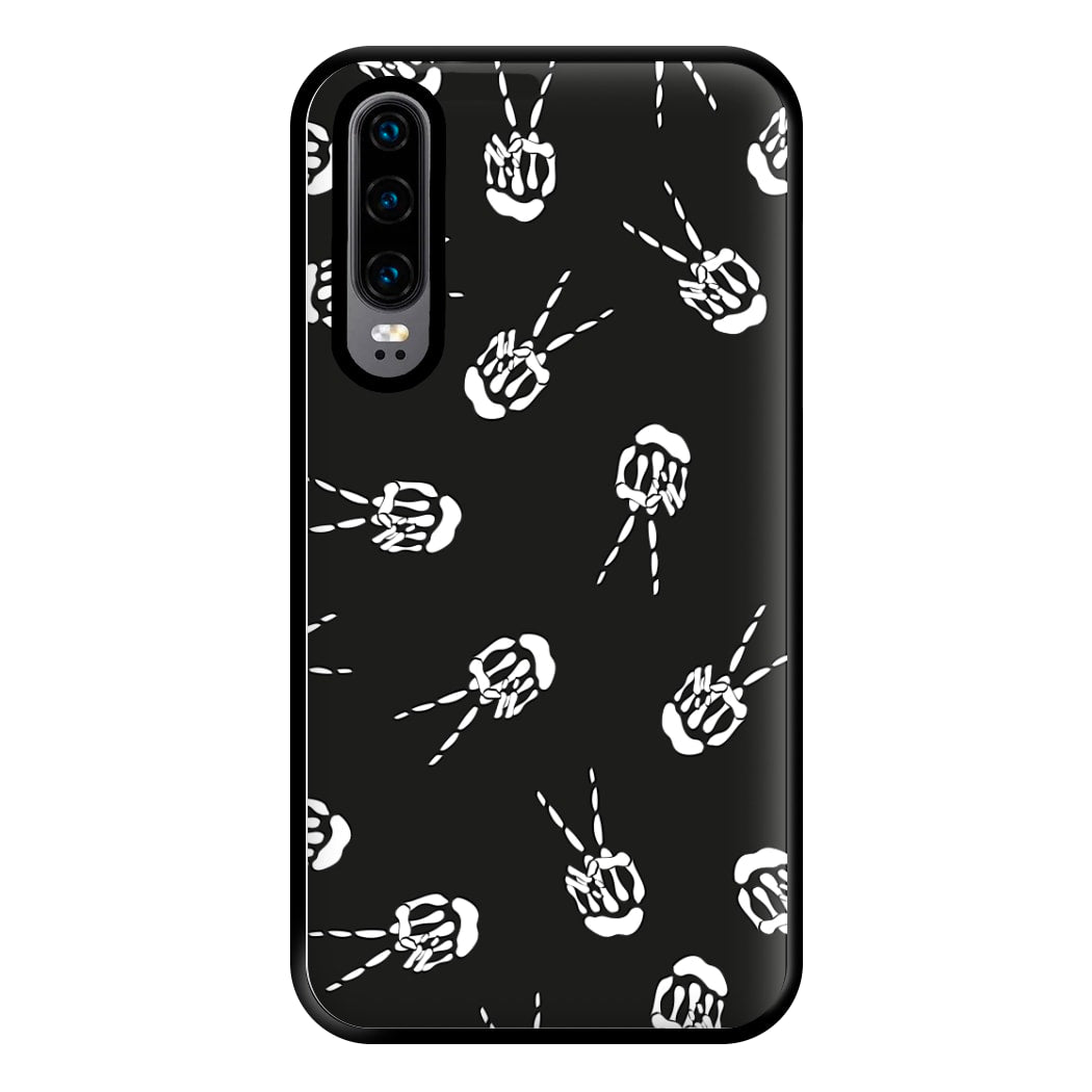 Skeleton Fingers - Halloween Phone Case for Huawei P30