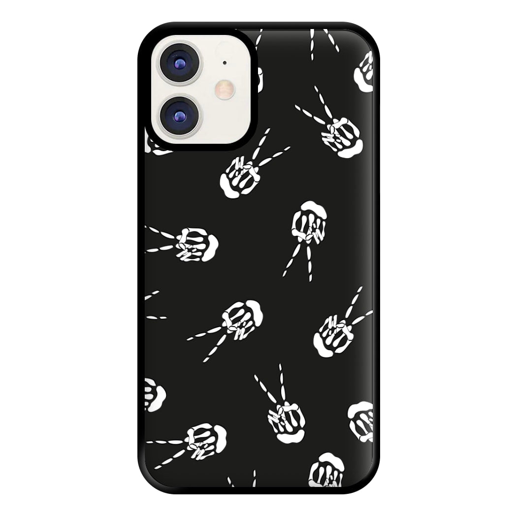 Skeleton Fingers - Halloween Phone Case for iPhone 12 / 12 Pro