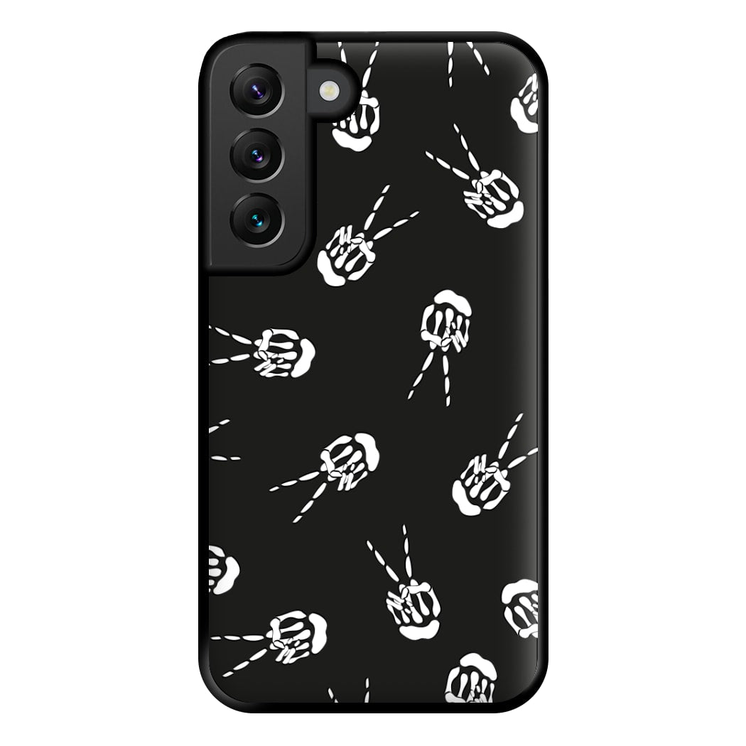 Skeleton Fingers - Halloween Phone Case for Galaxy S22 Plus