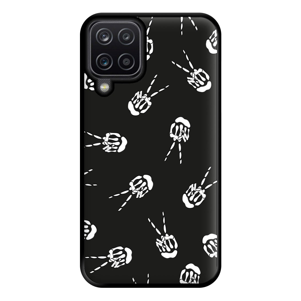 Skeleton Fingers - Halloween Phone Case for Galaxy A12