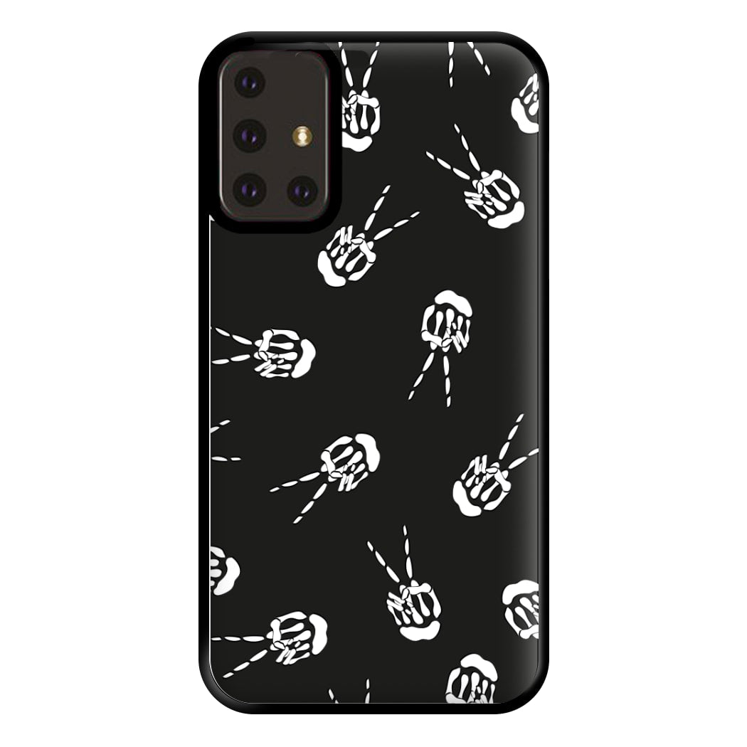 Skeleton Fingers - Halloween Phone Case for Galaxy A71