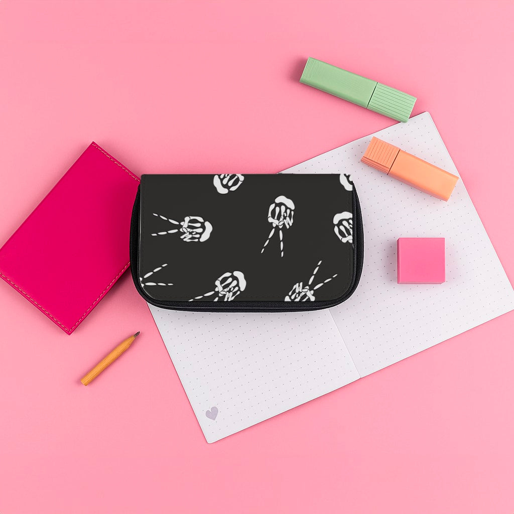 Skeleton Fingers - Halloween Pencil Case