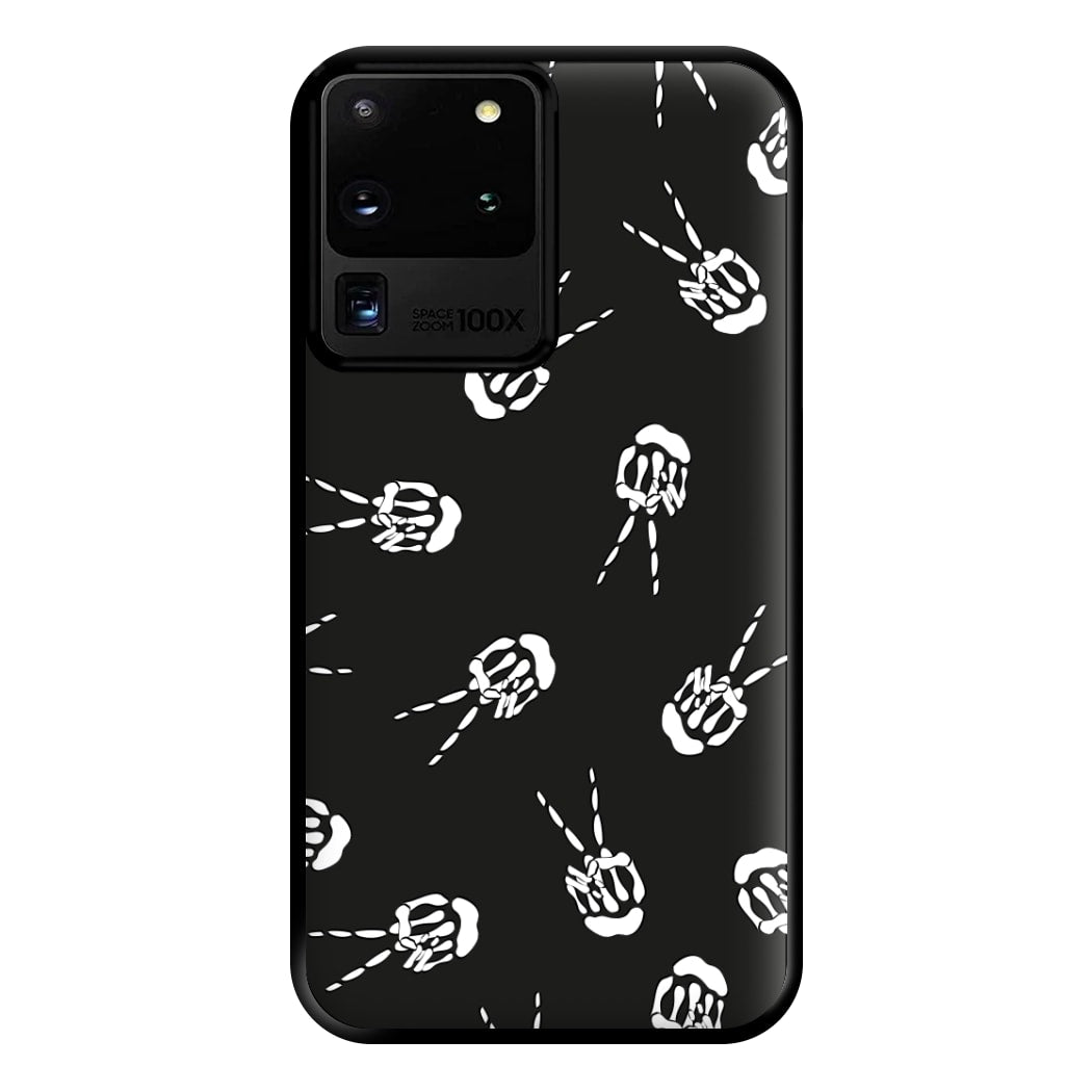 Skeleton Fingers - Halloween Phone Case for Galaxy S20 Ultra