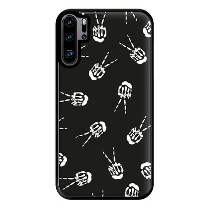 Skeleton Fingers - Halloween Phone Case for Huawei P30 Pro