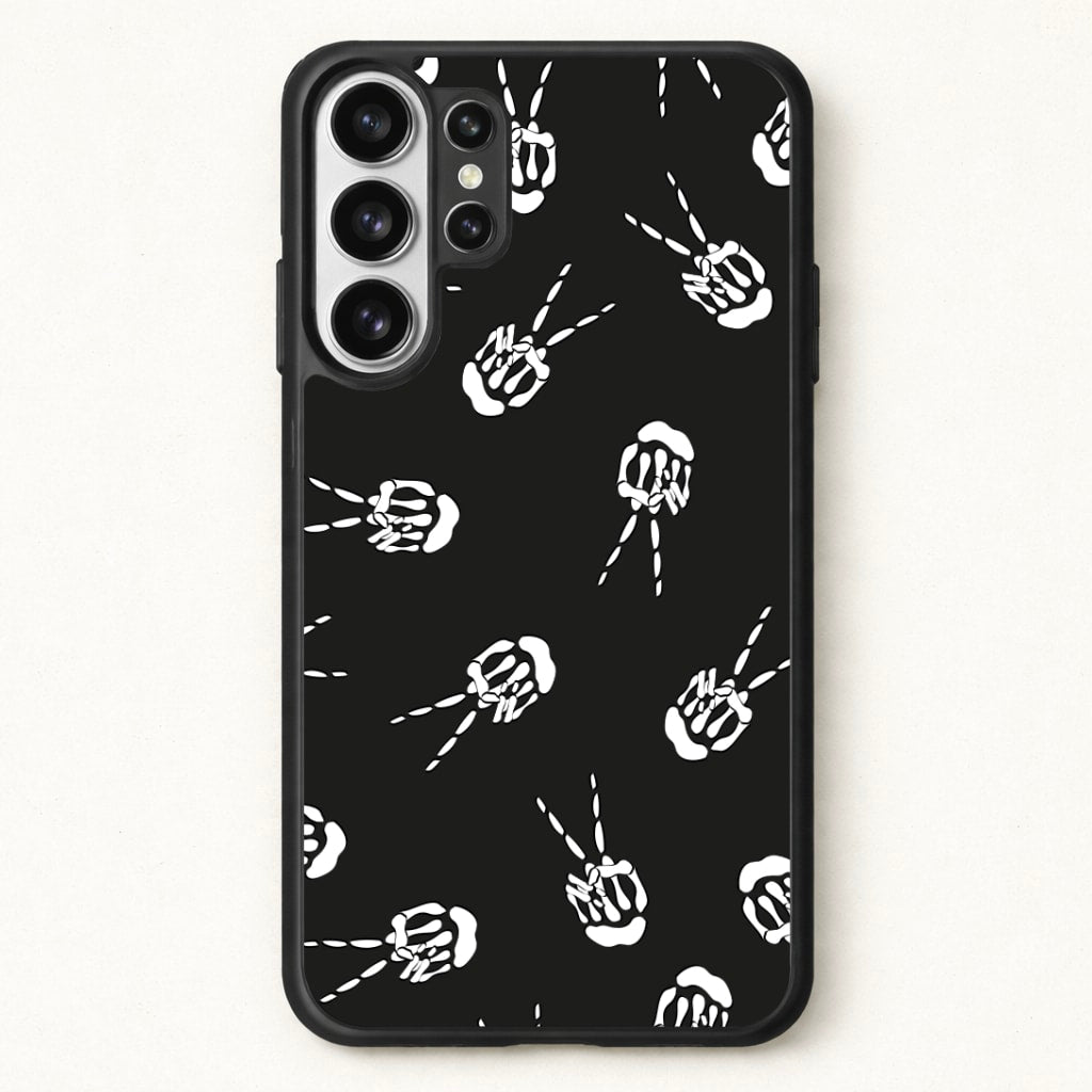 Skeleton Fingers - Halloween Phone Case for Galaxy S26 Ultra